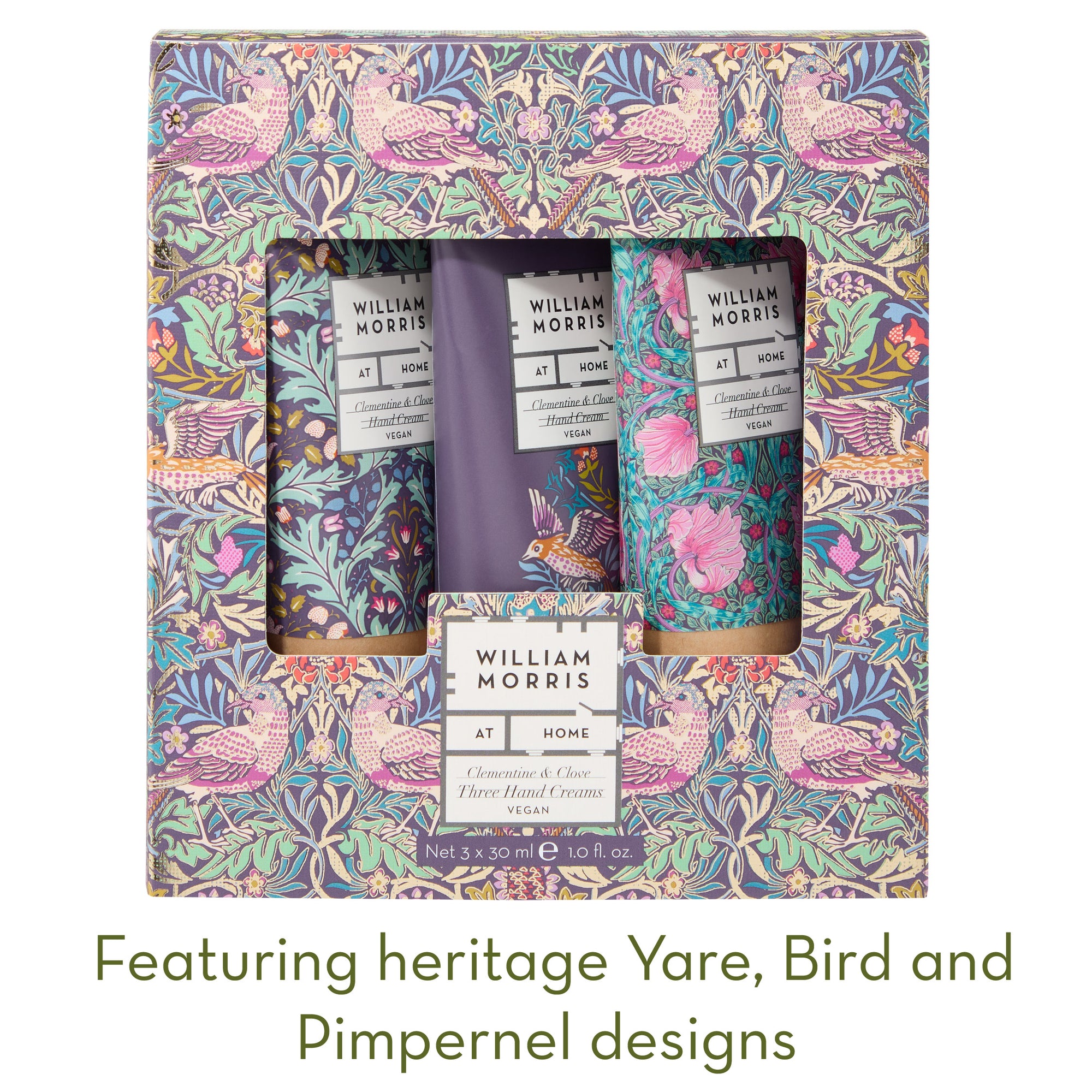 Bird &amp; Yare Three Hand Creams, 3 x 30ml