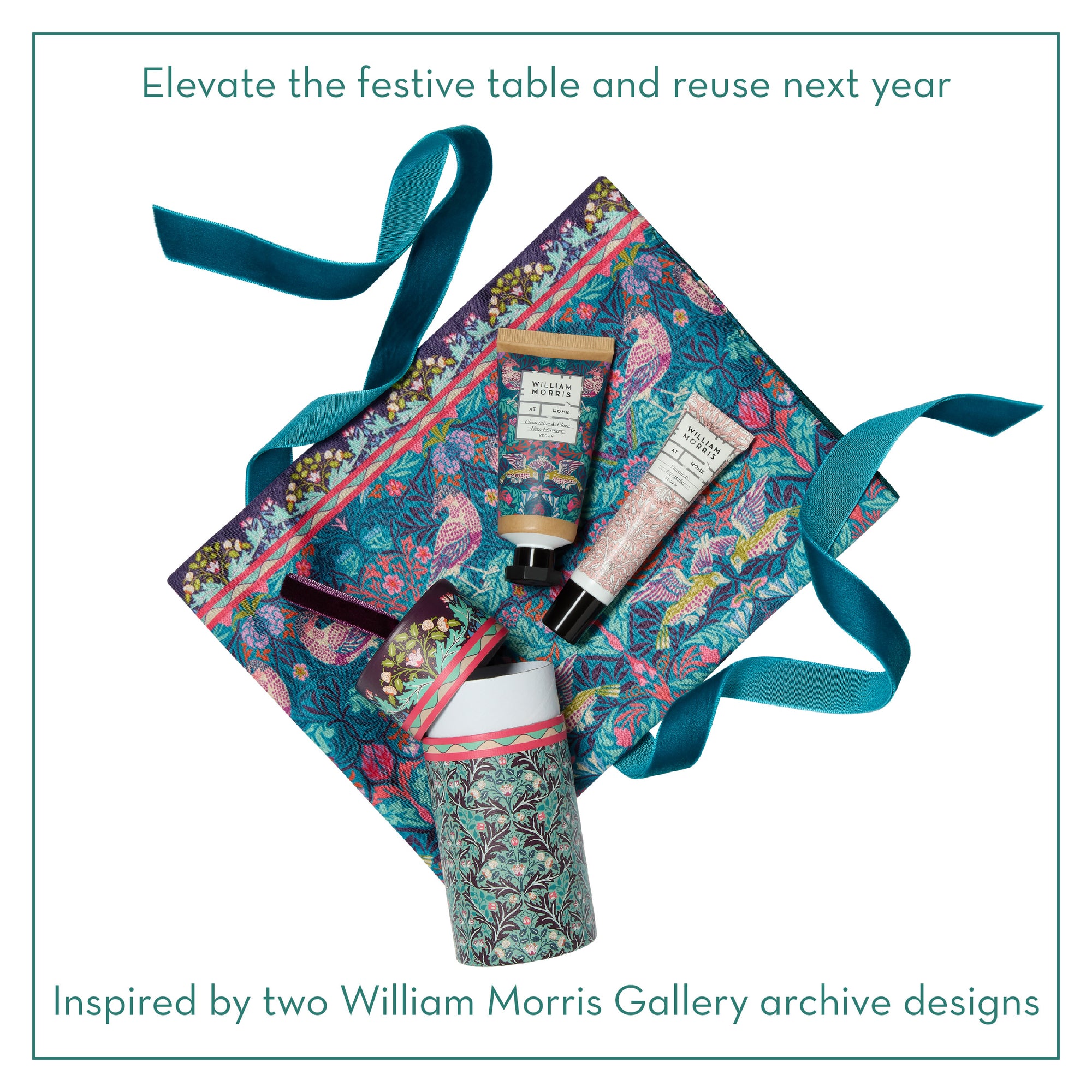 Bird &amp; Yare Use &amp; Reuse Fabric Cracker Gift Set