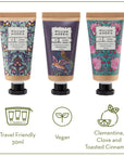 Bird & Yare Three Hand Creams, 3 x 30ml