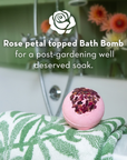 The Modern Homemaker Rose Petal Bath Bomb