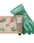 The Modern Homemaker Gardening Glove Gift Set with Wooden Box