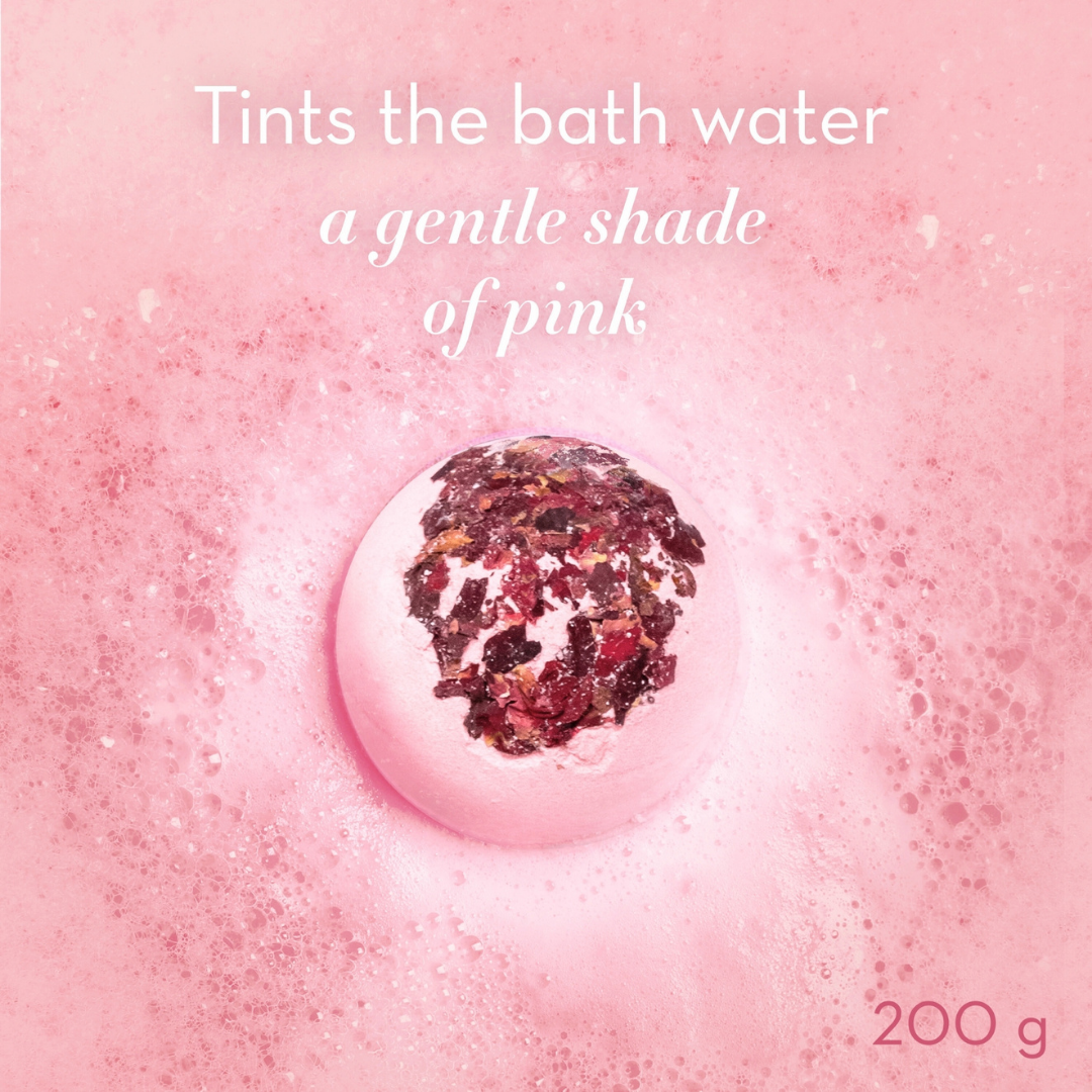 The Modern Homemaker Rose Petal Bath Bomb