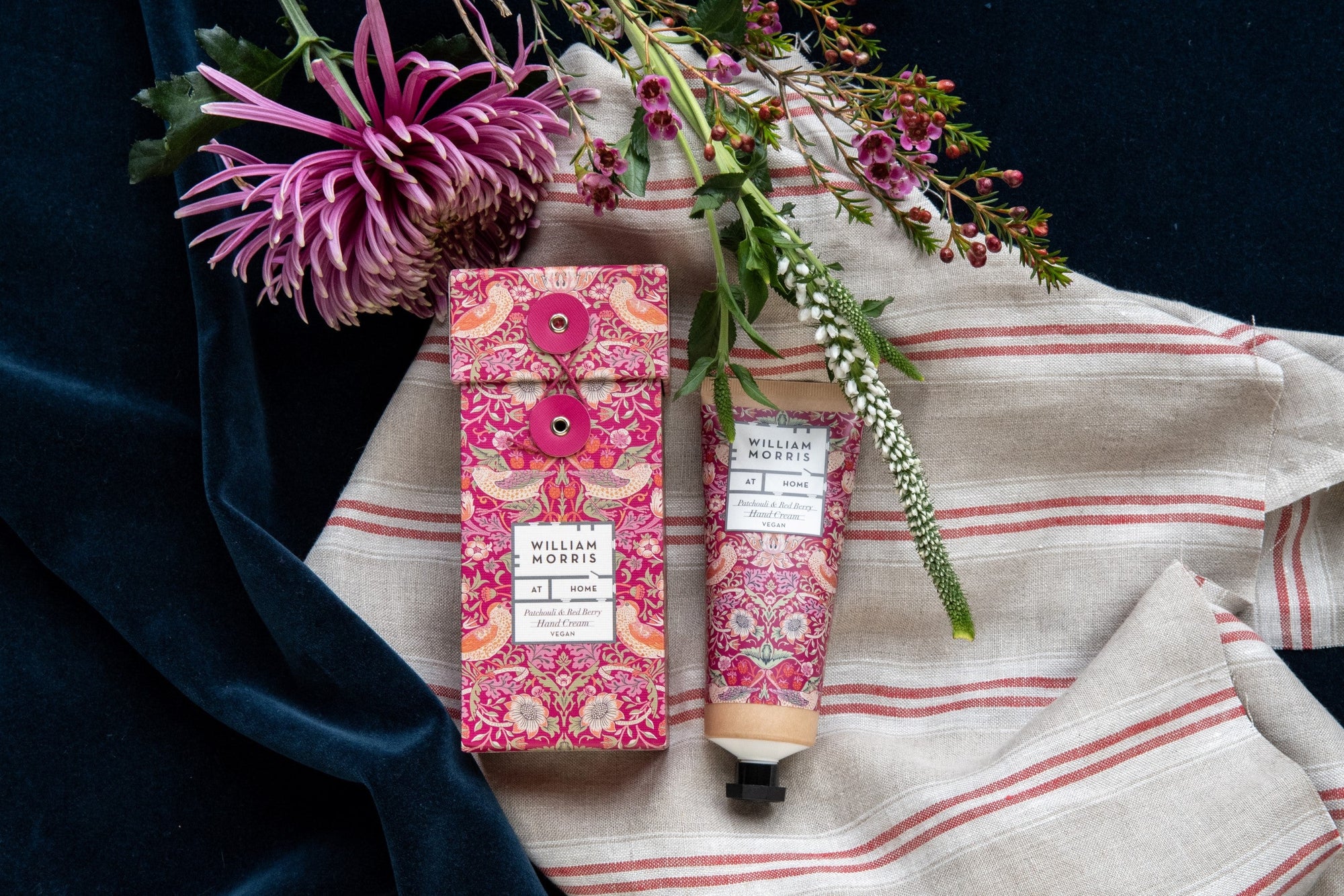 Strawberry Thief Patchouli &amp; Red Berry Hand Cream Lifestyle Shot