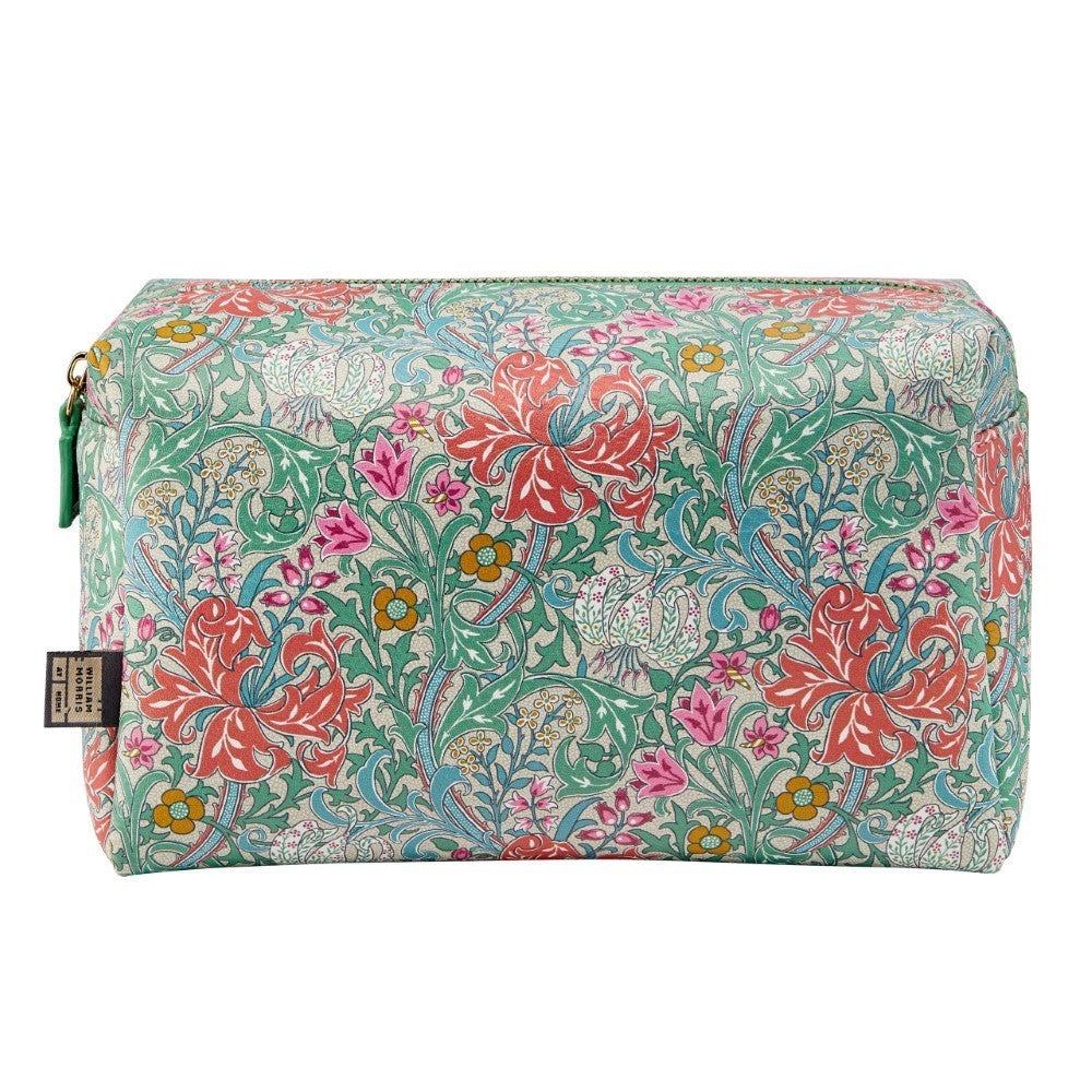 William Morris At Home Golden Lily Large Wash Bag