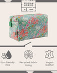 William Morris At Home Golden Lily Large Wash Bag infographic 