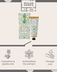 William Morris At Home Golden Lily Hand Cream infographic