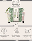 William Morris At Home Useful & Beautiful Commuter Kit infographic 