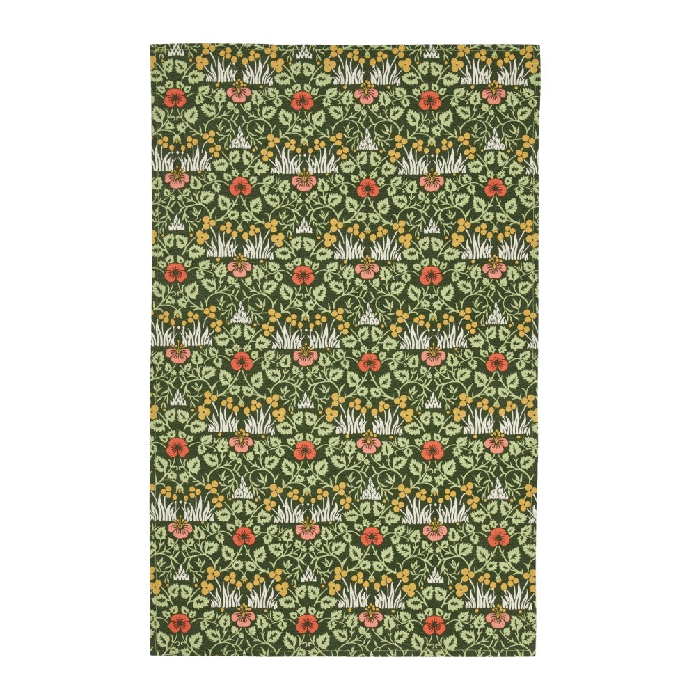 William Morris Useful &amp; Beautiful tea towels yellow 