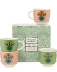 Useful & Beautiful Four Fine China Espresso Cups - Heathcote & Ivory