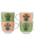 Useful & Beautiful Four Fine China Espresso Cups - Heathcote & Ivory