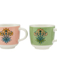 Useful & Beautiful Four Fine China Espresso Cups - Heathcote & Ivory