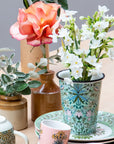 Useful & Beautiful Fine China Tumbler - Hyacinth