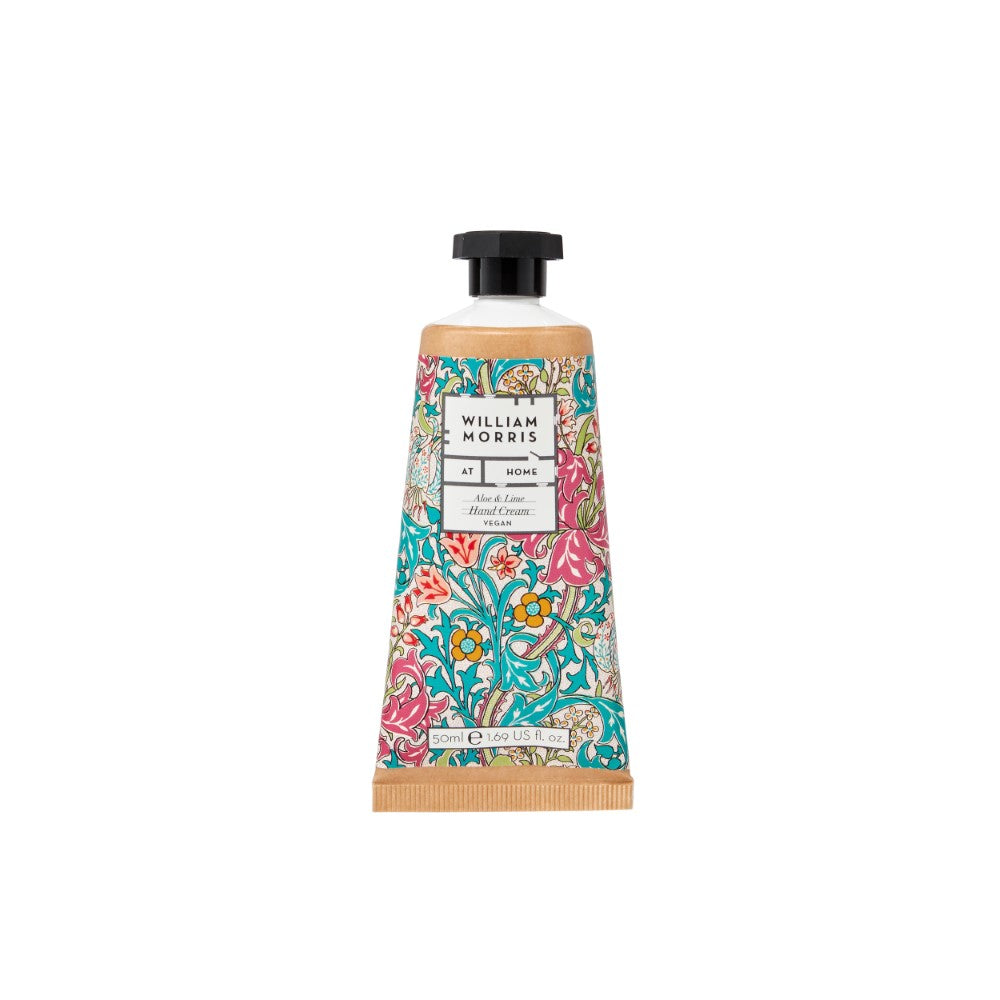 William Morris At Home Aloe &amp; Lime Hand Cream Golden Lily Light